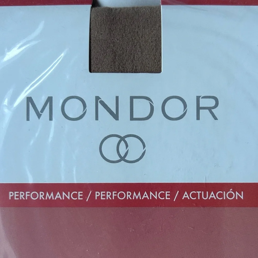 Mondor ~ Convertible Foot Performance Tights ~ Women’s Size Medium ~ Suntan - Picture 3 of 13